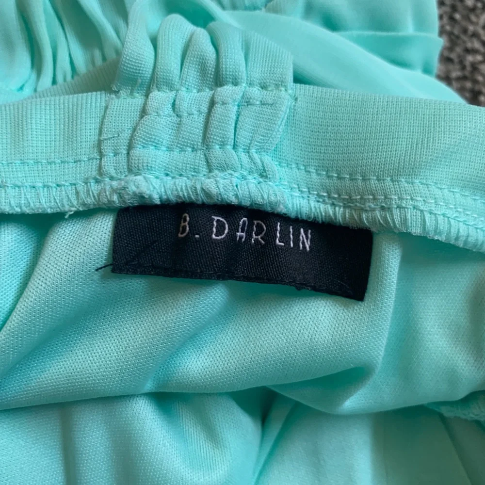 B Darlin Mint Green Formal Maxi Gown Size 4 - Picture 4 of 4